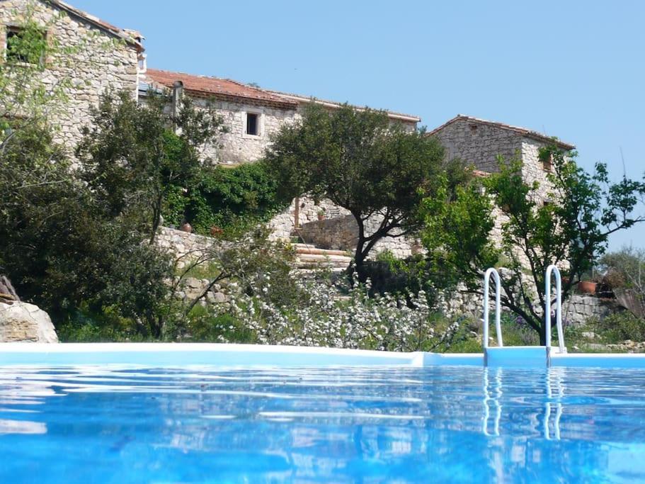 Gites Du Mas Champion - Piscine, Soleil, Nature & Calme - Groupes Saint-Just-et-Vacquières Zewnętrze zdjęcie